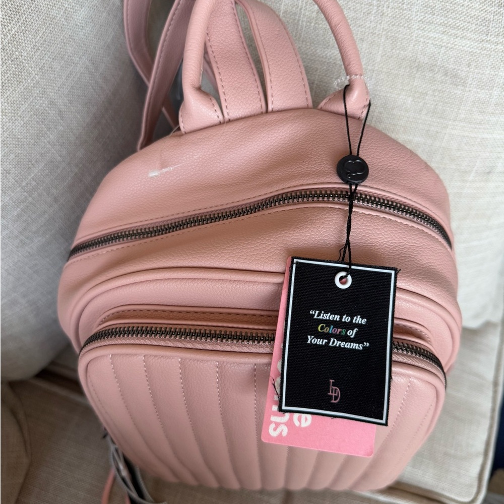 Women’s Backpack blush pink NWT - Picture 9 of 15